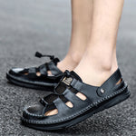 Load image into Gallery viewer, Leather Men&#39;s Classic Sandals
