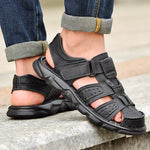 Load image into Gallery viewer, Genuine Leather High Quality Classic Men Sandals
