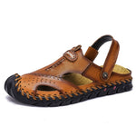 Load image into Gallery viewer, Classic Casual Comfortable Leather Men&#39;s Sandals
