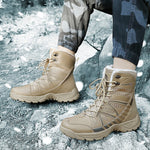 Load image into Gallery viewer, Warm Plush Snow High Top Men&#39;s Boots
