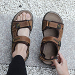 Load image into Gallery viewer, Classic Men&#39;s Summer Genuine Leather Sandals
