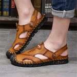 Load image into Gallery viewer, Classic Casual Comfortable Leather Men&#39;s Sandals
