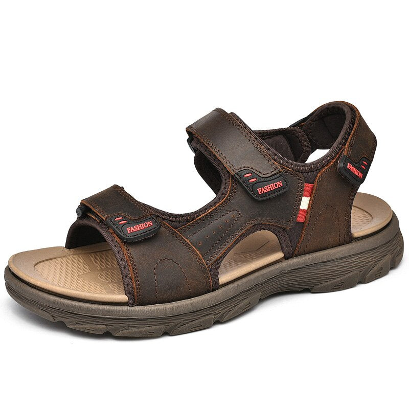 Classic Men's Summer Genuine Leather Sandals