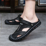 Load image into Gallery viewer, Classic Casual Comfortable Leather Men&#39;s Sandals
