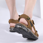 Load image into Gallery viewer, Summer Leather Non-Slip Men&#39;s Sandals
