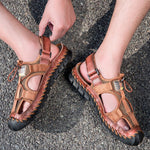 Load image into Gallery viewer, Big Size Outdoor Summer Men&#39;s Sandals
