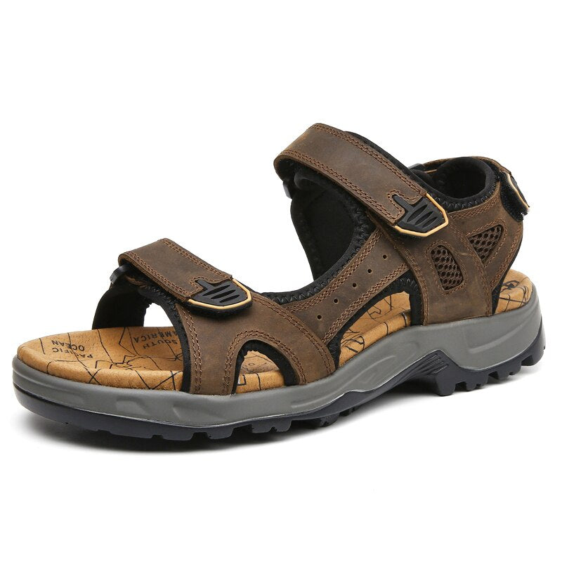 Genuine Leather Soft Sandals