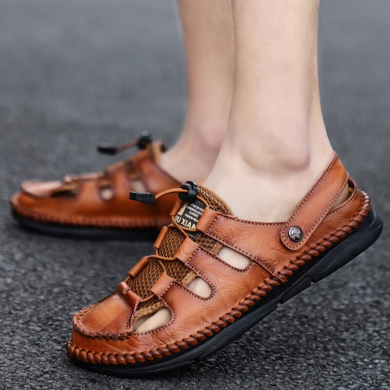 Leather Men's Classic Sandals