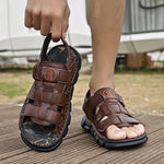 Load image into Gallery viewer, Summer Leather Sandals For Men
