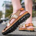 Load image into Gallery viewer, Big Size Outdoor Summer Men&#39;s Sandals
