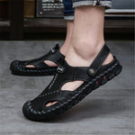 Load image into Gallery viewer, Classic Casual Comfortable Leather Men&#39;s Sandals
