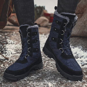 Winter Warm Plush Snow Boots For Men