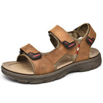 Load image into Gallery viewer, Classic Men&#39;s Summer Genuine Leather Sandals
