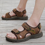 Load image into Gallery viewer, Classic Men&#39;s Summer Genuine Leather Sandals
