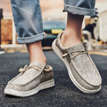 Load image into Gallery viewer, Men&#39;s Casual Denim Canvas Sneakers
