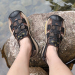 Load image into Gallery viewer, Summer Men Genuine Leather Sandals
