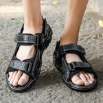 Load image into Gallery viewer, Summer Genuine Leather Men&#39;s Sandals
