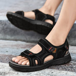 Load image into Gallery viewer, Men&#39;s Summer Genuine Leather Sandals
