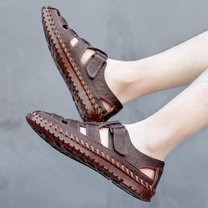 Genuine Leather Roman Men's Sandals