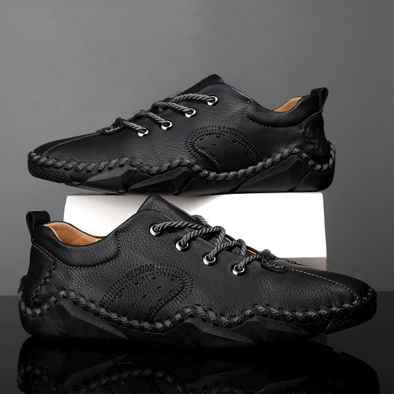 Men's Handmade Soft Leather Casual Shoes