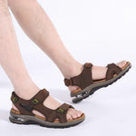 Load image into Gallery viewer, Summer Leather Non-Slip Men&#39;s Sandals
