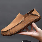 Load image into Gallery viewer, Leather Breathable Outdoor Men Loafers
