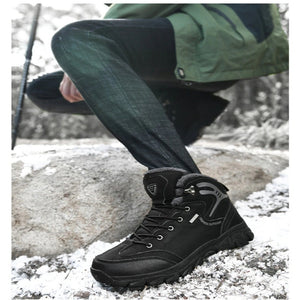 Men's Warm Waterproof Ankle Boots