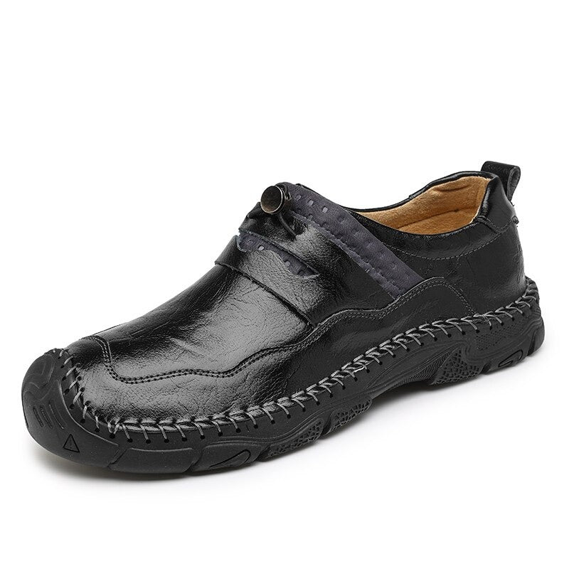 Split Leather Comfortable Casual Men's Shoes