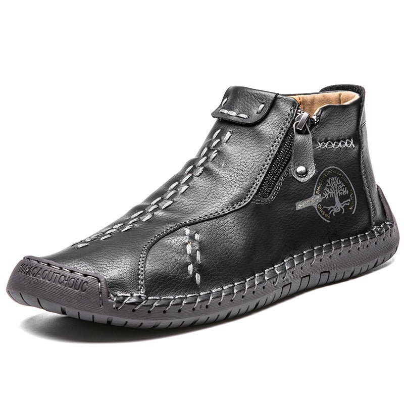 Men's Zip Outdoor Ankle Boots