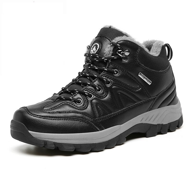 Men's Warm Waterproof Lace Up Boots