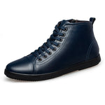 Load image into Gallery viewer, Men&#39;s Warm Lace-Up Ankle Boots
