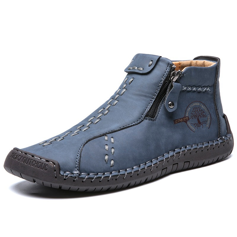 Men's Zip Outdoor Ankle Boots