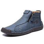 Load image into Gallery viewer, Men&#39;s Zip Outdoor Ankle Boots
