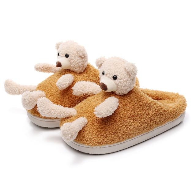 Cute Bear Slippers