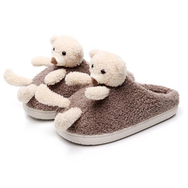 Cute Bear Slippers