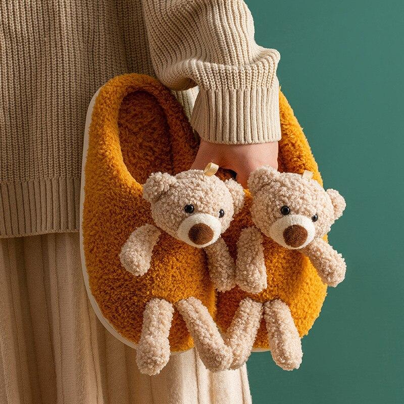 Cute Bear Slippers