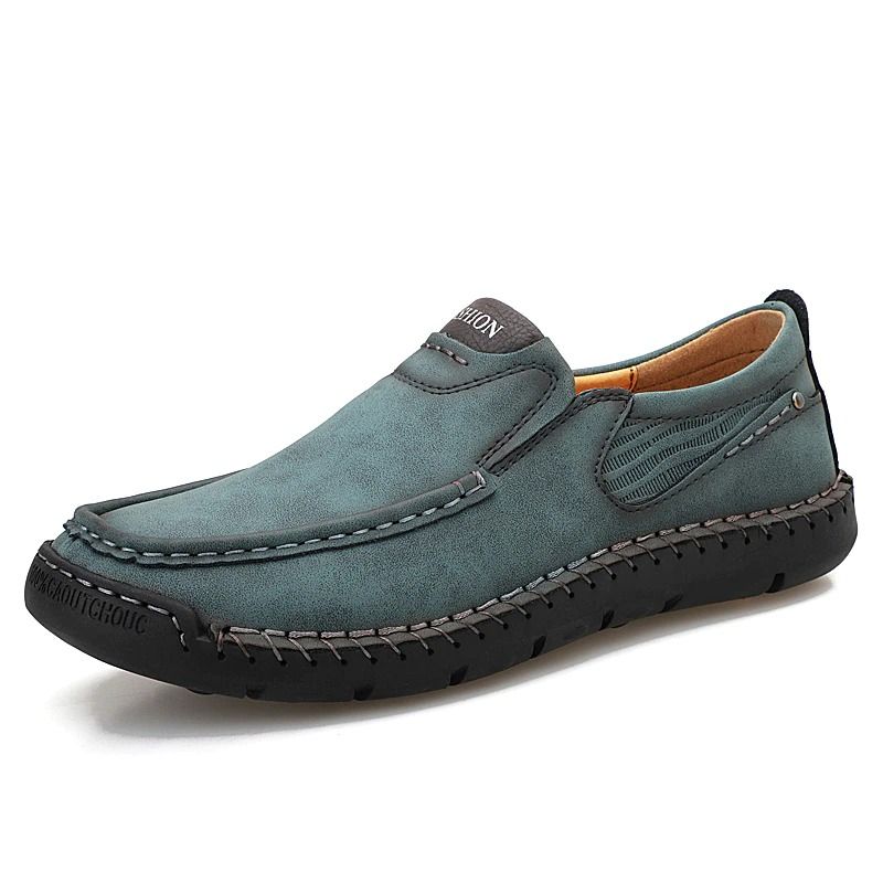 Men's Soft Leather Outdoor Loafers