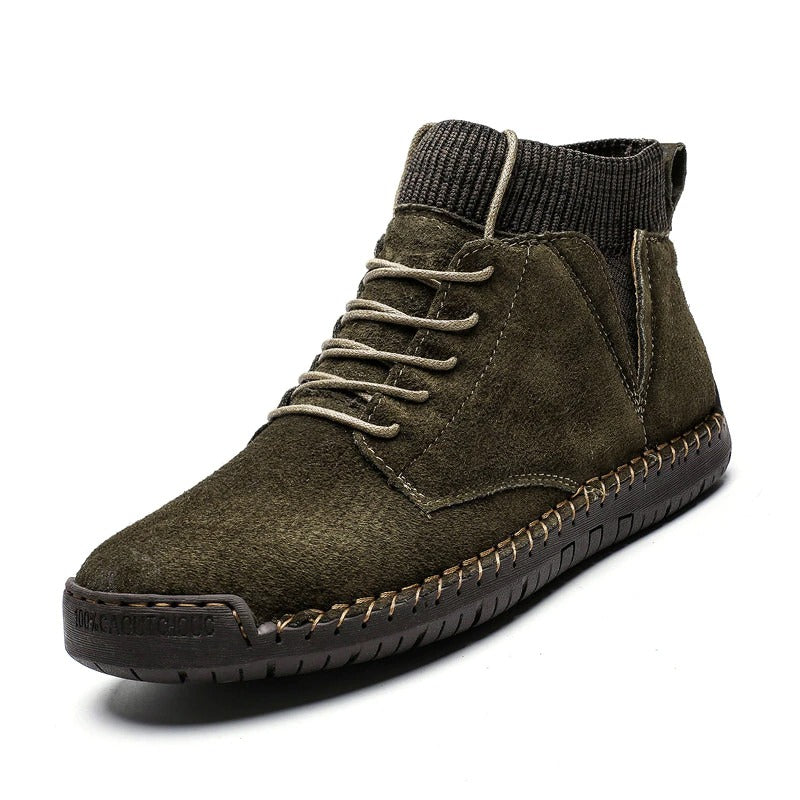 Men's Autumn Warm Basic Ankle Boots