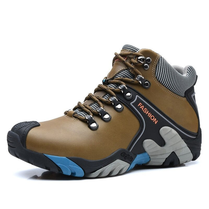Men's Winter Warm Waterproof Lace Up Boots