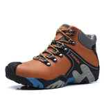 Load image into Gallery viewer, Men&#39;s Winter Warm Waterproof Lace Up Boots

