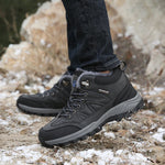 Load image into Gallery viewer, Men&#39;s Warm Waterproof Lace Up Boots
