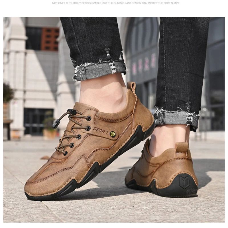 Men's Leather Casual Handmade Shoes