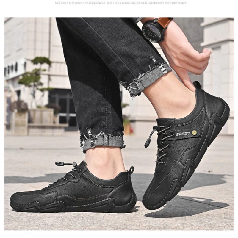 Men's Leather Casual Handmade Shoes