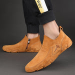 Load image into Gallery viewer, Men&#39;s Warm Leather Ankle Boots
