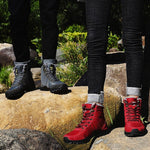 Load image into Gallery viewer, Men&#39;s Warm Plush Waterproof Ankle Boots
