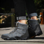 Load image into Gallery viewer, Men&#39;s Warm Plush Waterproof Ankle Boots
