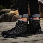 Load image into Gallery viewer, Men&#39;s Warm Plush Waterproof Ankle Boots
