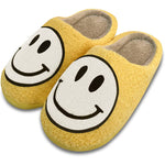 Load image into Gallery viewer, Retro Soft Plush Lightweight Smiley Face Slippers
