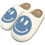 Load image into Gallery viewer, Smiley Face Retro Soft Plush Lightweight House Slippers
