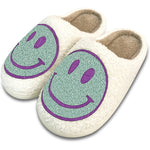 Load image into Gallery viewer, Retro Soft Plush Lightweight Smiley Face Slippers
